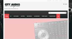 Desktop Screenshot of cityaudioinc.com